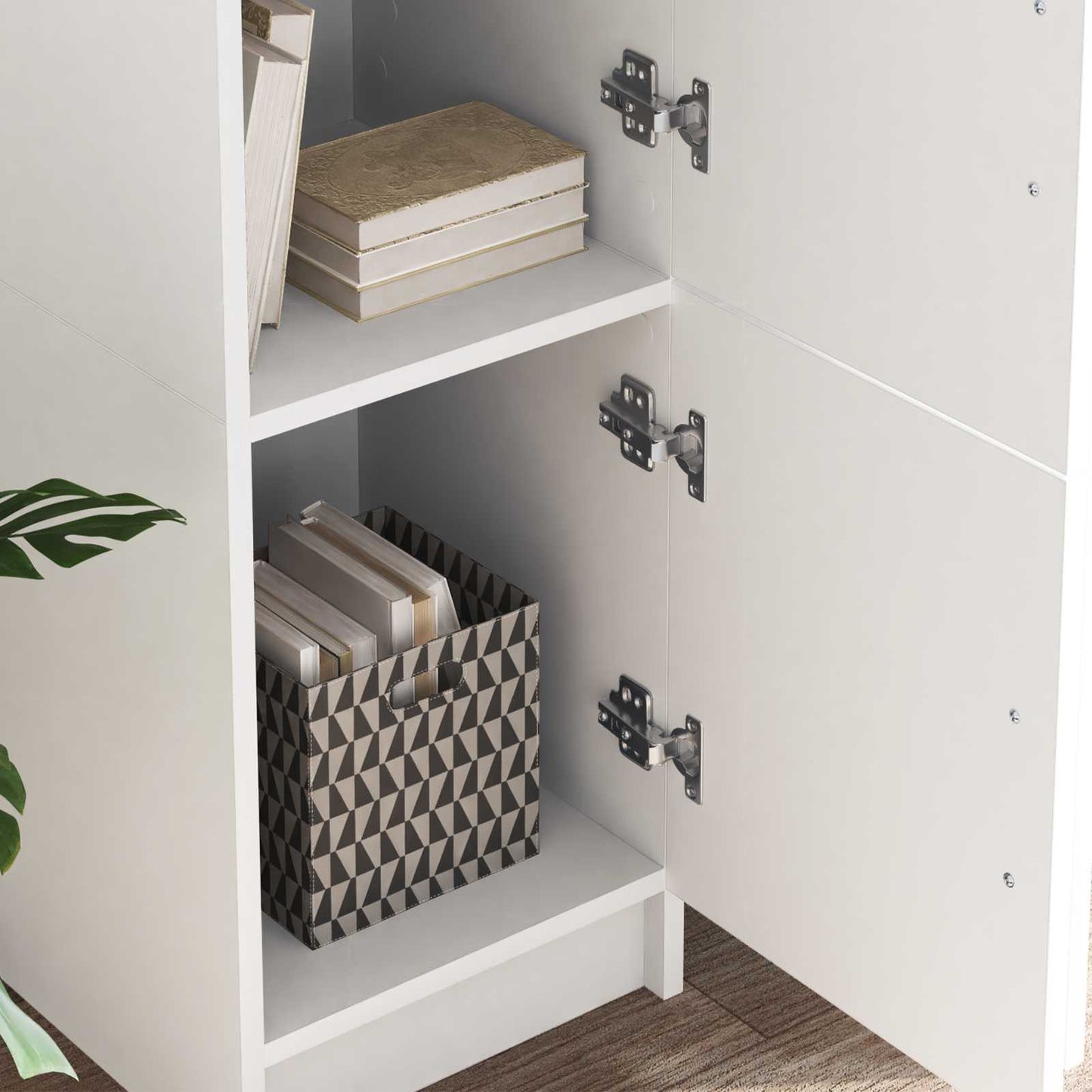 Bord 2 pcs Hvid
