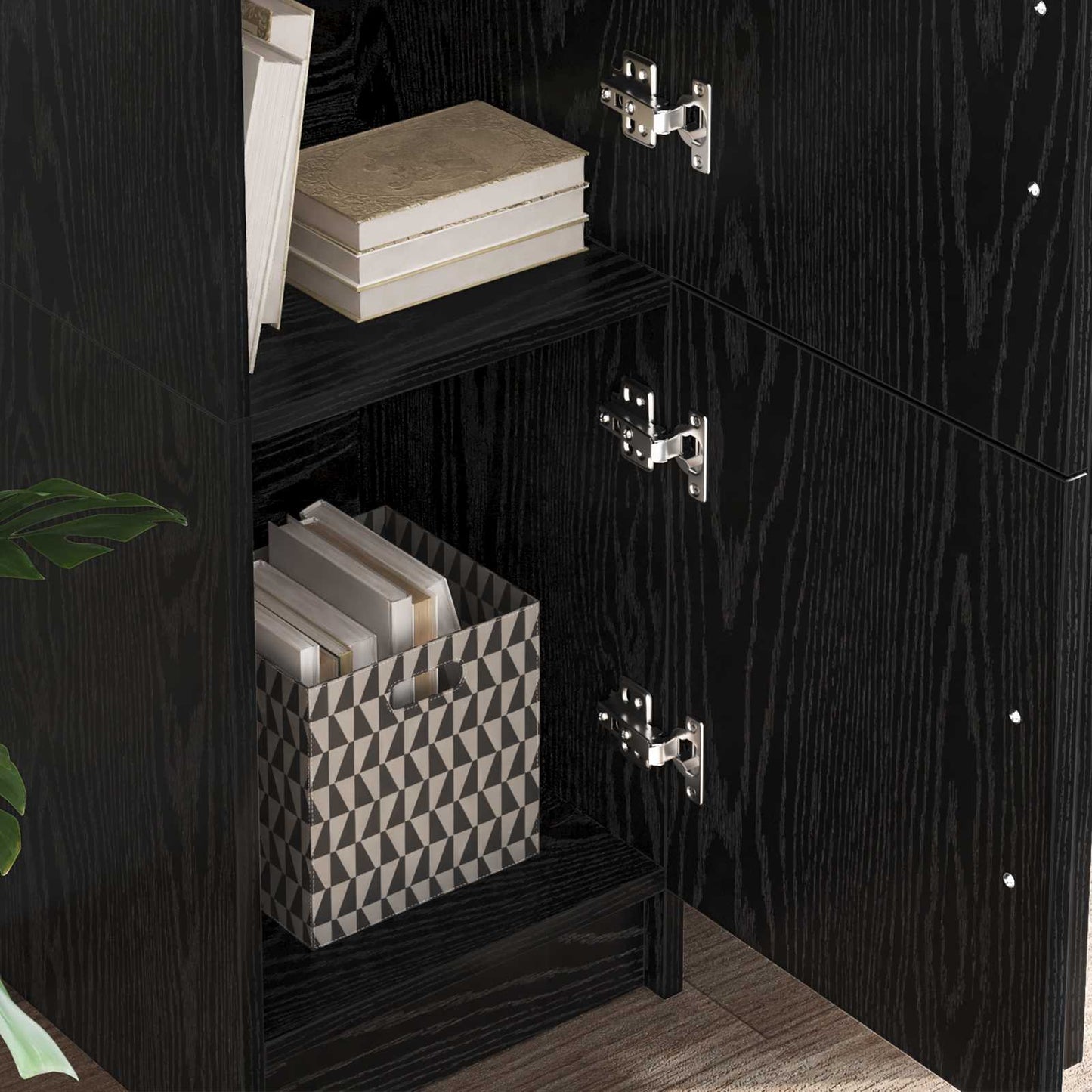 Bord 2 pcs Sort eg