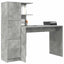 Bord 2 pcs Beton Grå