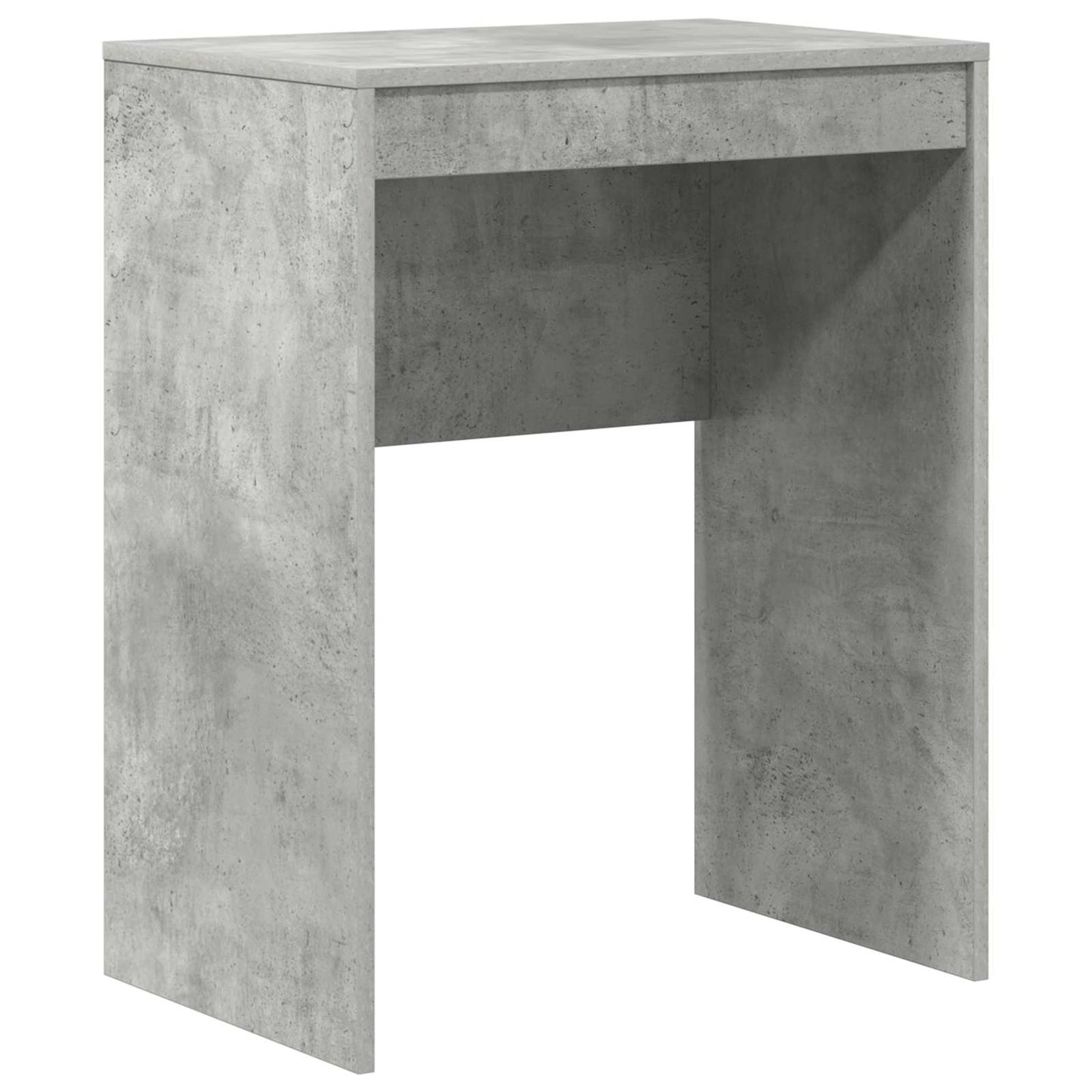 Bord med skuffe med hylde med opbevaring 2 pcs Beton Grå