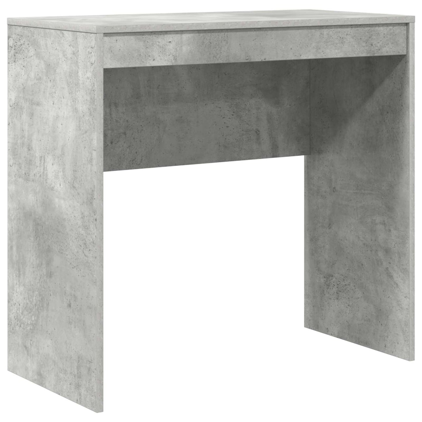 Bord med skuffe med hylde med opbevaring 2 pcs Beton Grå