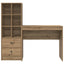 Bord Artisan Egetræ 135,5 x 40 x 127 cm 2 stk.
