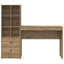 Bord Artisan Egetræ 145,5 x 40 x 127 cm 2 stk.