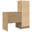 Bord Artisan Egetræ 115,5 x 50 x 127 cm 2 stk.