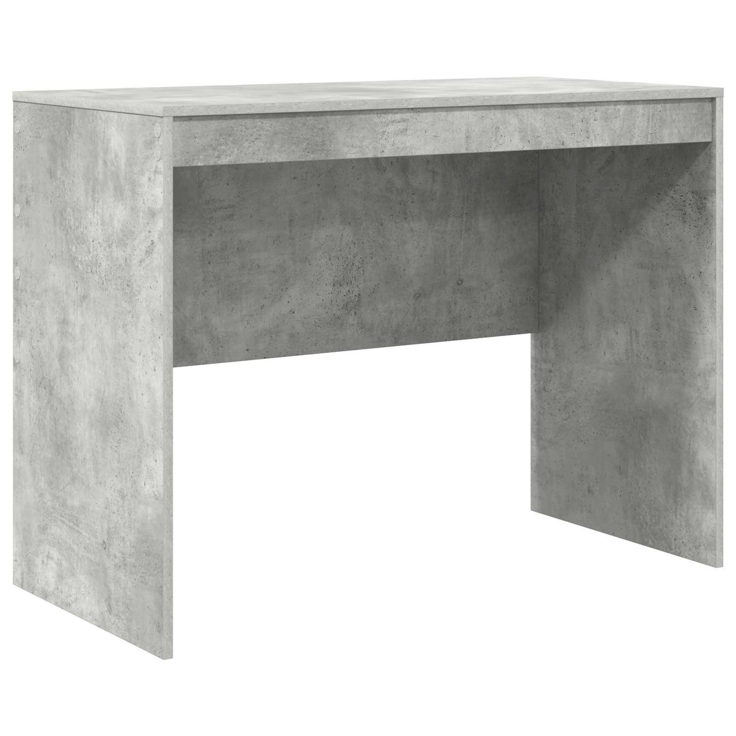 Bord med skuffe 2 pcs Beton Grå