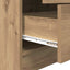 Bord Artisan Egetræ 145.5 x 50 x 127 cm 2 stk.