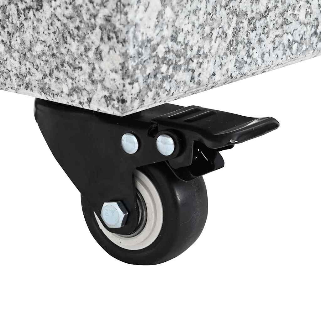 Parasolfod 30kg Grå Granit Firkantet