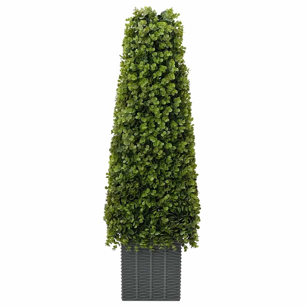 Eukalyptus Græs Tårn Grøn 27 x 27 x 90 cm Plastik