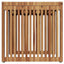 Have Side Bord Brun 45 x 42,5 x 45 cm Massiv Teaktræ