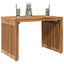 Have Side Bord Brun 50 x 32,5 x 35 cm Massiv Teaktræ