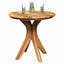 Sidebord Brun 55 x 55 x 51 cm Massiv Teaktræ