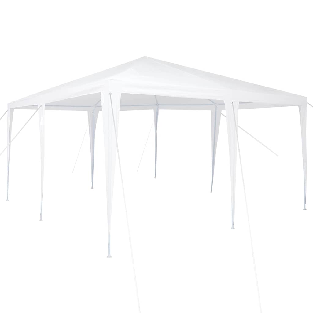 Party Tent Hvid 400 x 400 x 266 cm Polyethylen og stål