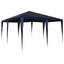 Party Tent Blå 400 x 400 x 266 cm Polyethylen og stål