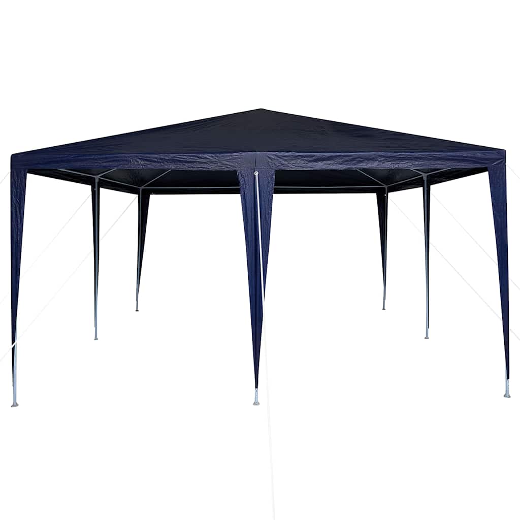 Party Tent Blå 400 x 400 x 266 cm Polyethylen og stål