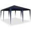 Party Tent Blå 400 x 400 x 266 cm Polyethylen og stål
