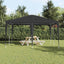 Party Tent Antracit 400 x 400 x 266 cm Polyethylen og stål