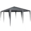 Party Tent Antracit 400 x 400 x 266 cm Polyethylen og stål