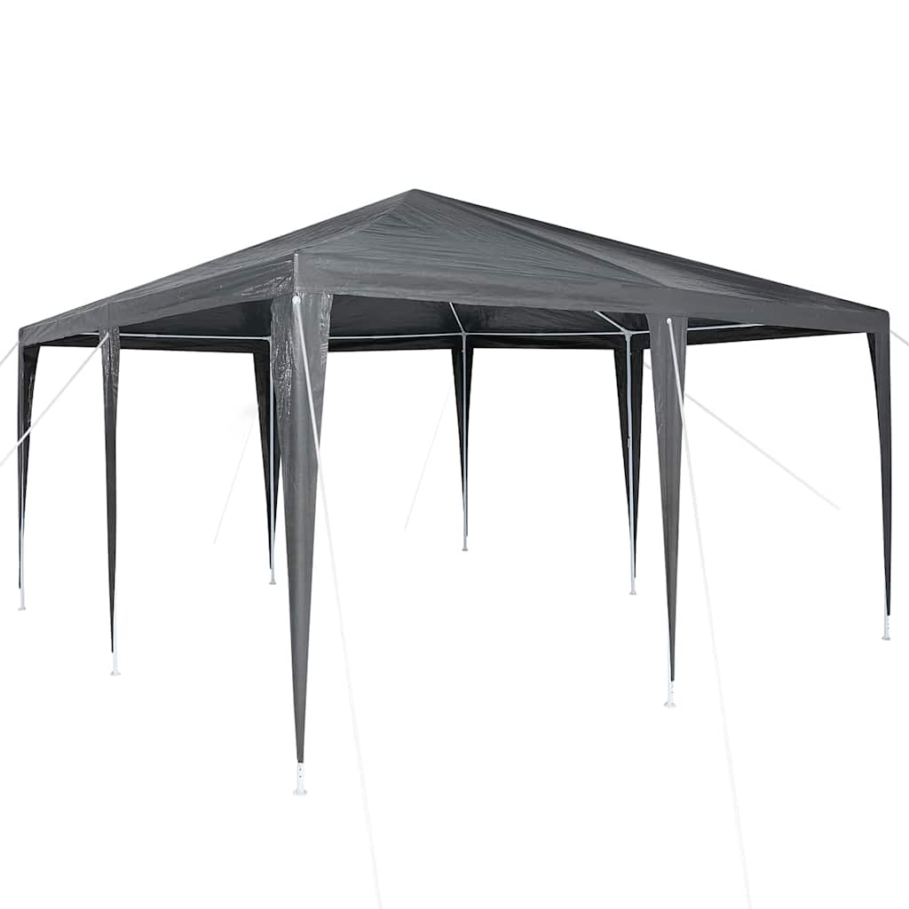 Party Tent Antracit 400 x 400 x 266 cm Polyethylen og stål