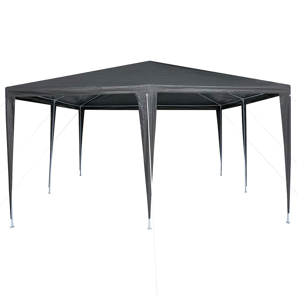 Party Tent Antracit 400 x 400 x 266 cm Polyethylen og stål