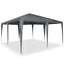 Party Tent Antracit 400 x 400 x 266 cm Polyethylen og stål