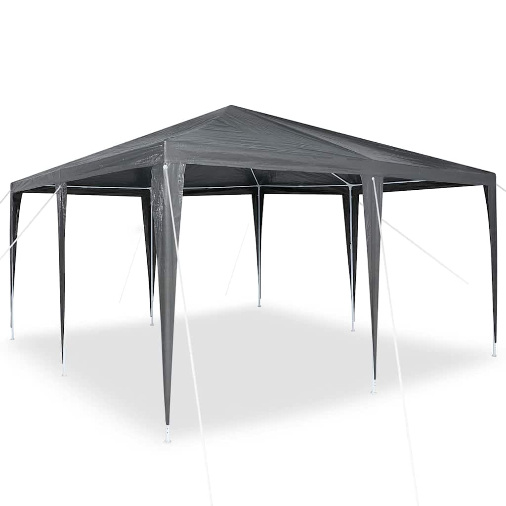Party Tent Antracit 400 x 400 x 266 cm Polyethylen og stål
