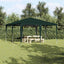 Party Tent Grøn 400 x 400 x 266 cm Polyethylen og stål