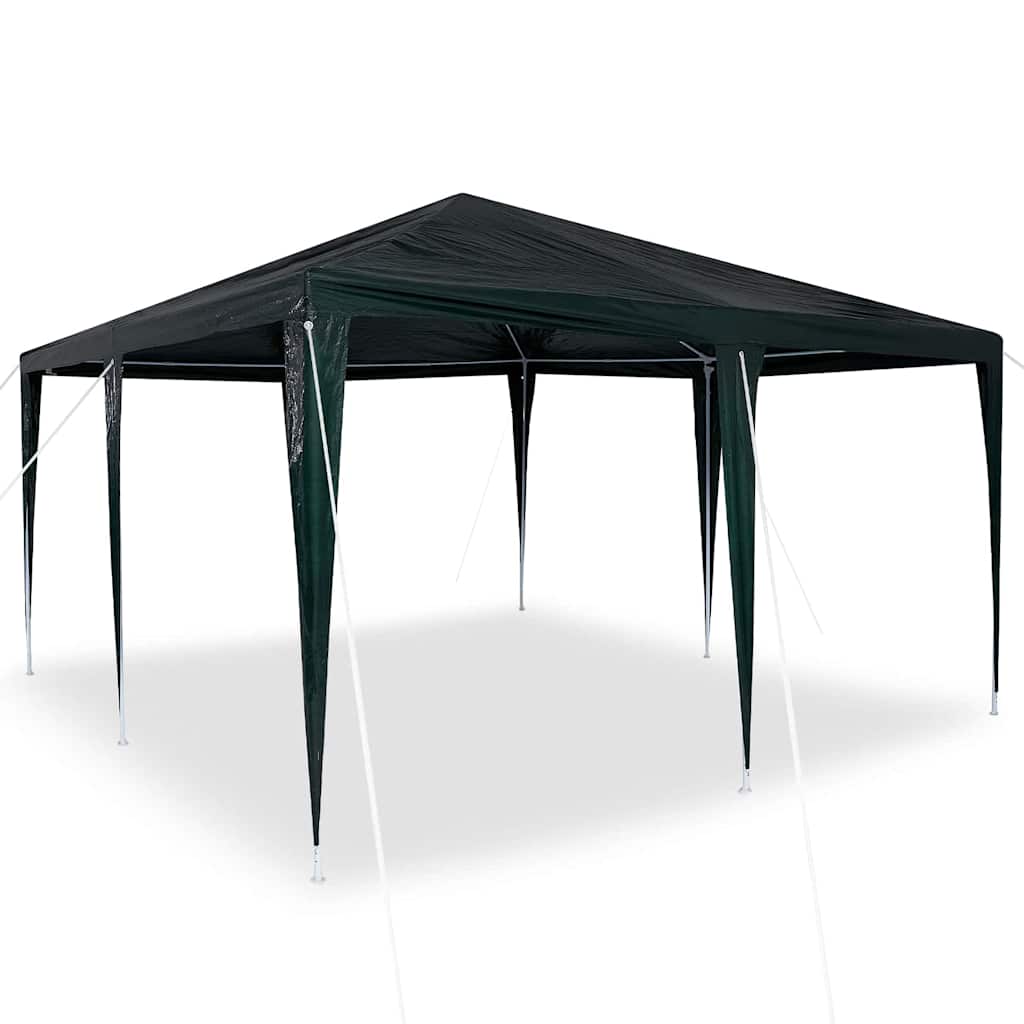 Party Tent Grøn 400 x 400 x 266 cm Polyethylen og stål
