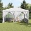 Party Tent Hvid 400 x 400 x 266 cm Polyethylen