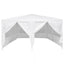 Party Tent Hvid 400 x 400 x 266 cm Polyethylen