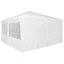Party Tent Hvid 400 x 400 x 266 cm Polyethylen