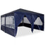 Party Tent Blå 400 x 400 x 266 cm Polyethylen