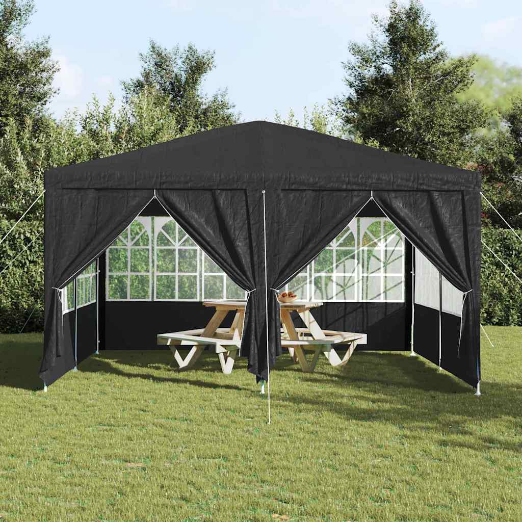 Party Tent Antracit 400 x 400 x 266 cm Polyethylen