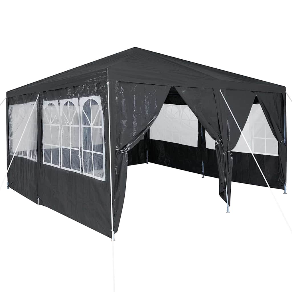 Party Tent Antracit 400 x 400 x 266 cm Polyethylen