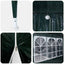 Party Tent Grøn 400 x 400 x 266 cm Polyethylen