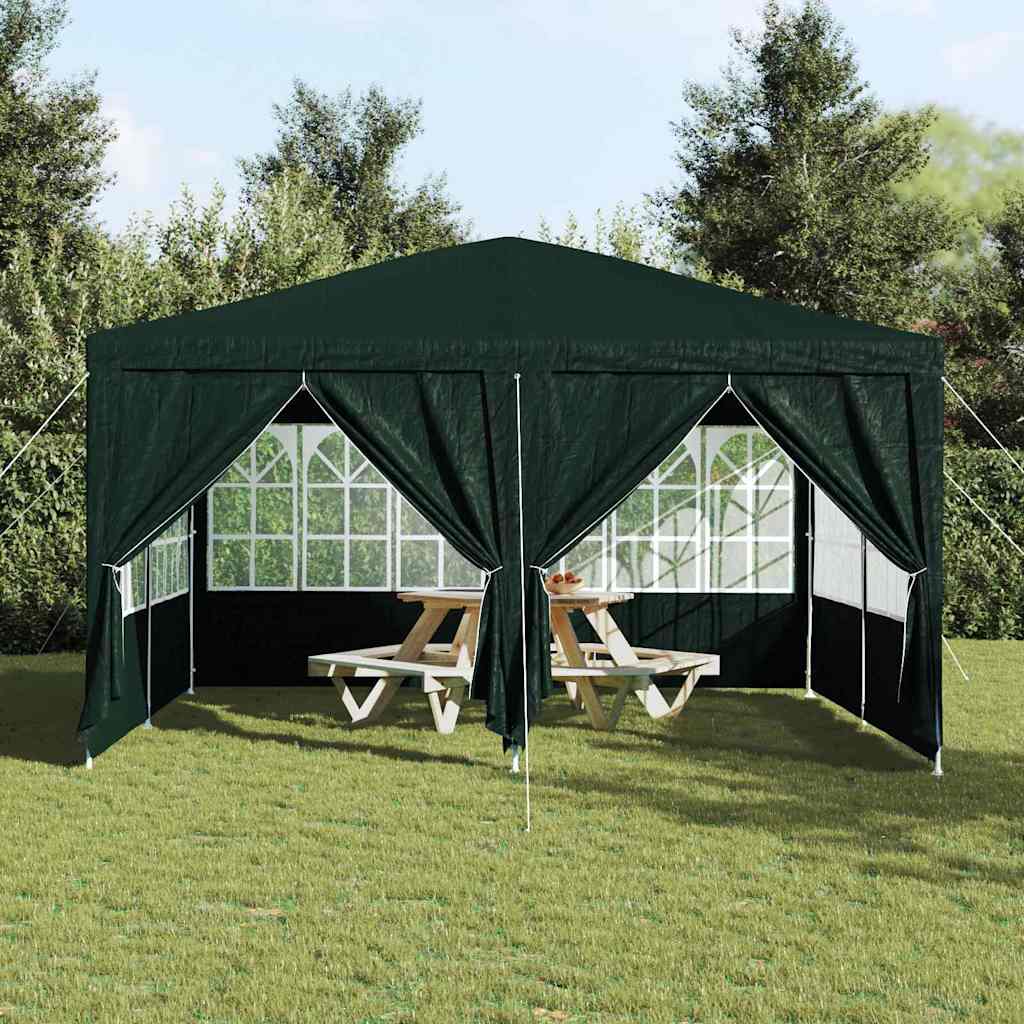 Party Tent Grøn 400 x 400 x 266 cm Polyethylen