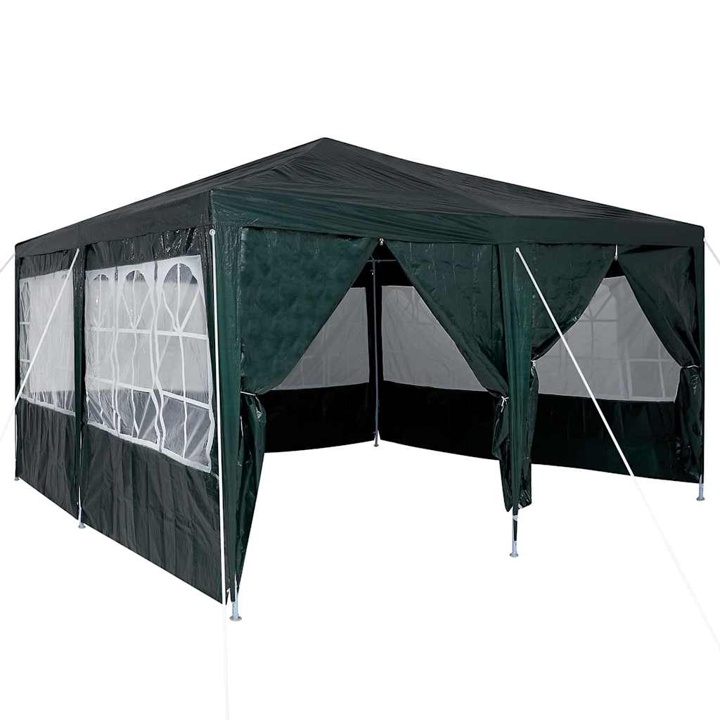 Party Tent Grøn 400 x 400 x 266 cm Polyethylen