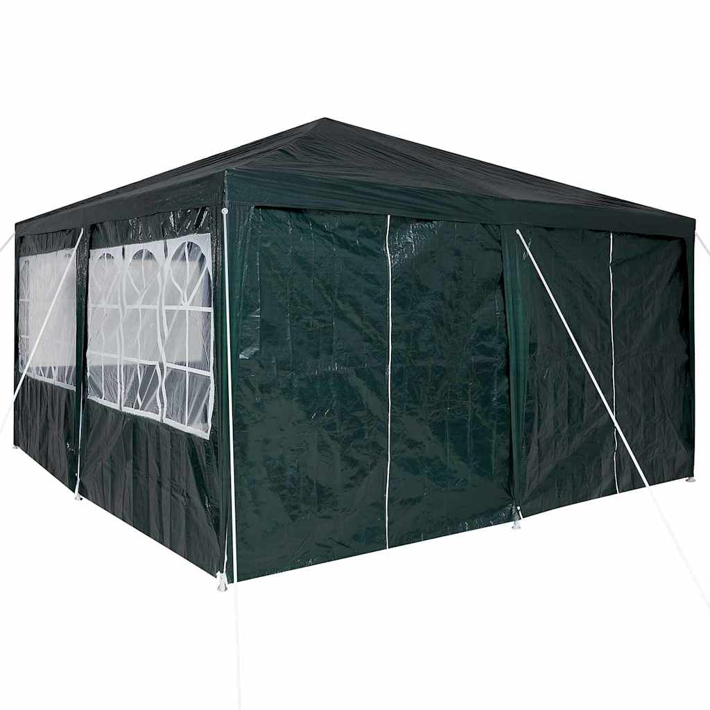 Party Tent Grøn 400 x 400 x 266 cm Polyethylen