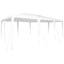Party Tent Hvid 600 x 400 x 266 cm Polyethylen og stål