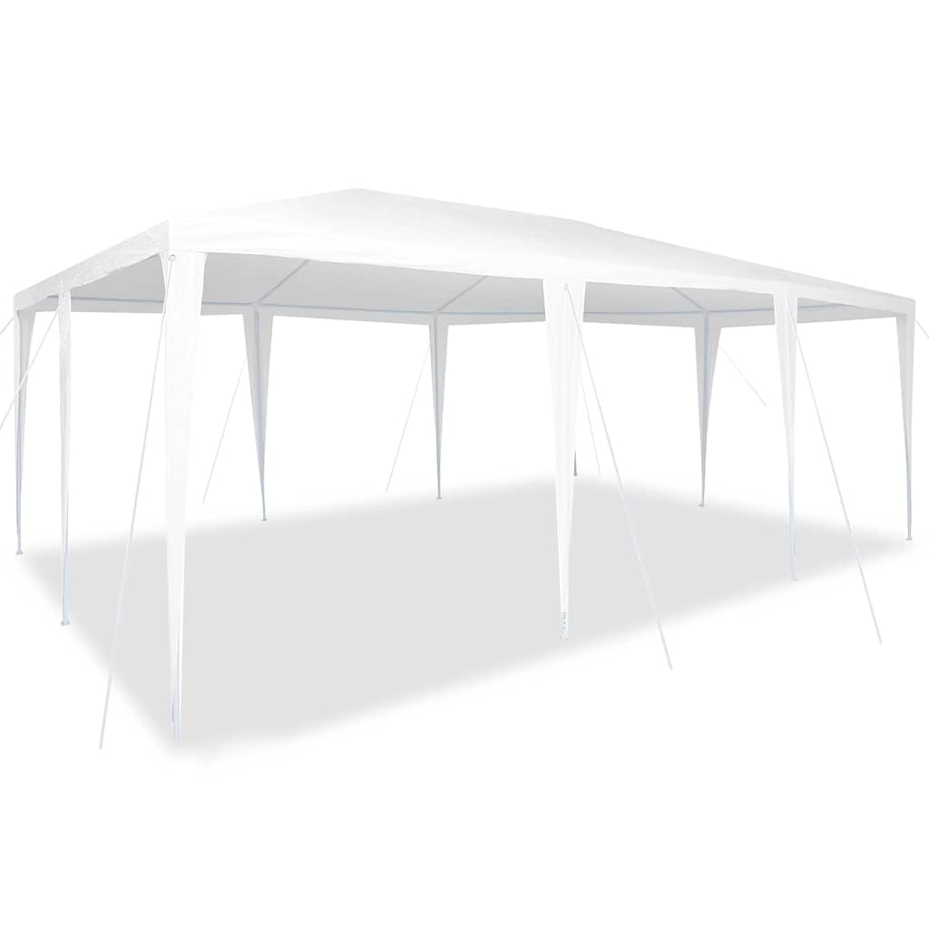 Party Tent Hvid 600 x 400 x 266 cm Polyethylen og stål