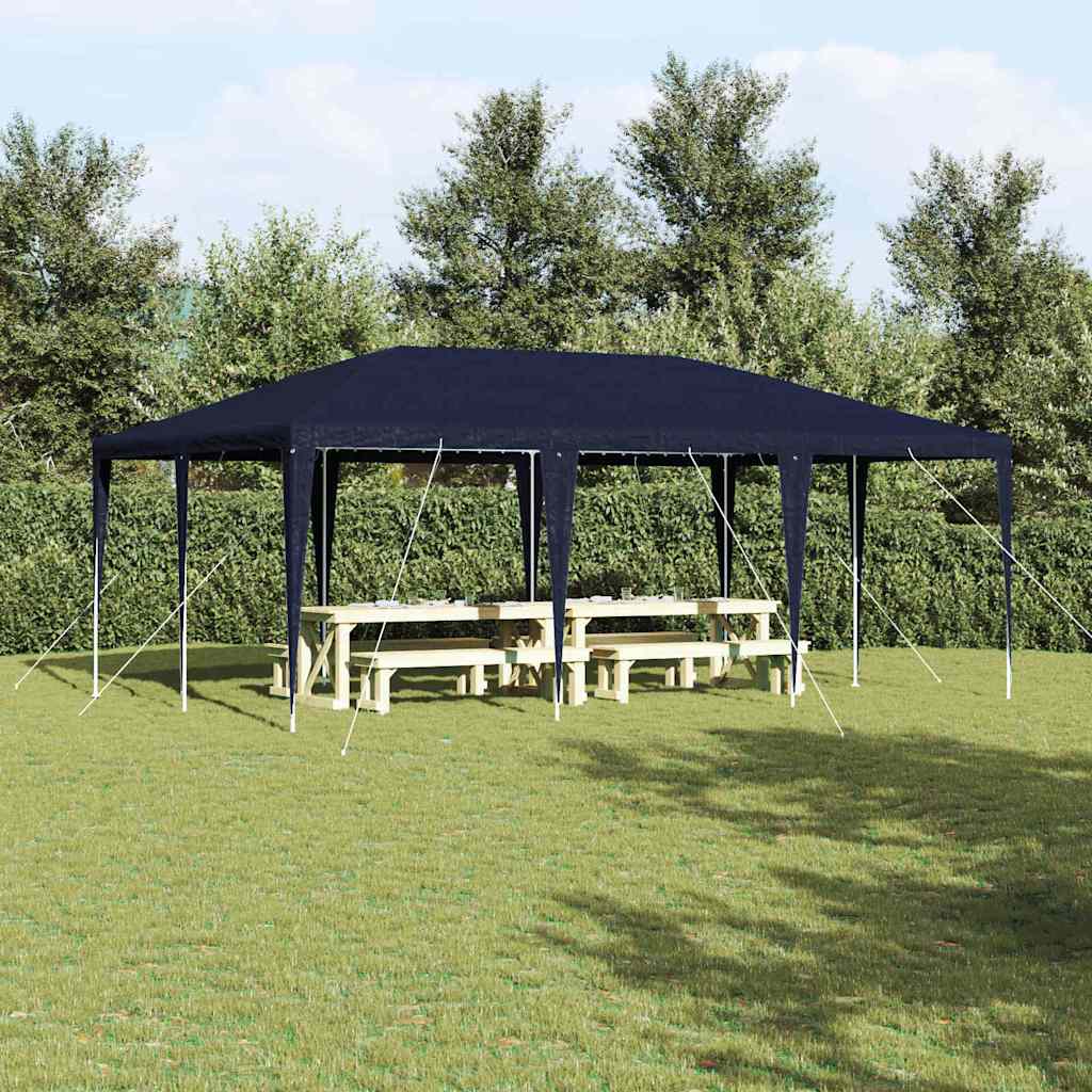 Party Tent Blå 600 x 400 x 266 cm Polyethylen og stål
