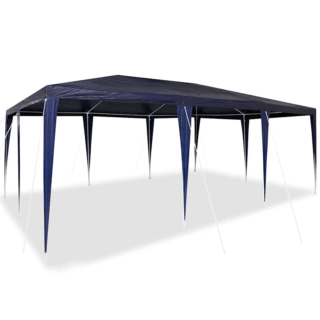 Party Tent Blå 600 x 400 x 266 cm Polyethylen og stål