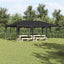 Party Tent Antracit 600 x 400 x 266 cm Polyethylen og stål