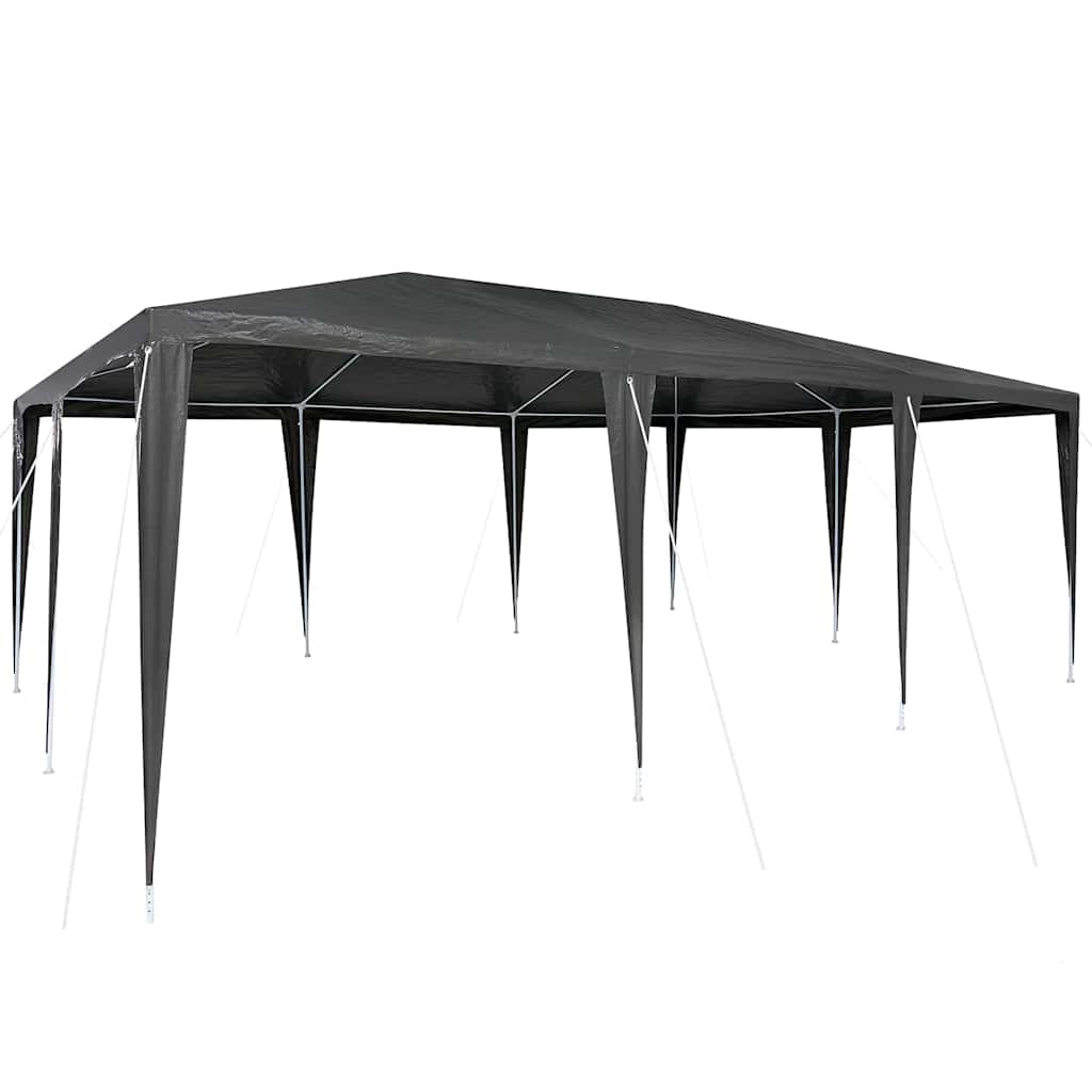 Party Tent Antracit 600 x 400 x 266 cm Polyethylen og stål