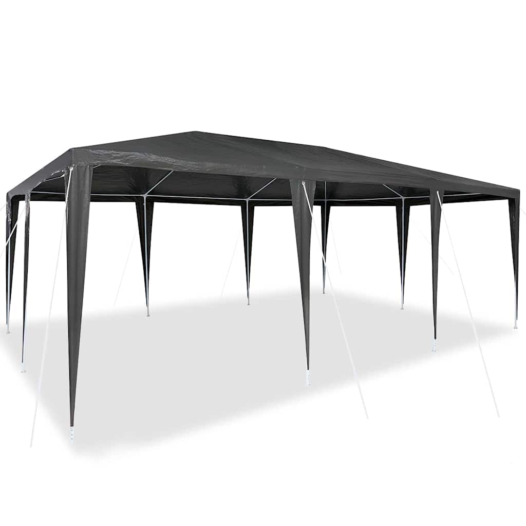 Party Tent Antracit 600 x 400 x 266 cm Polyethylen og stål