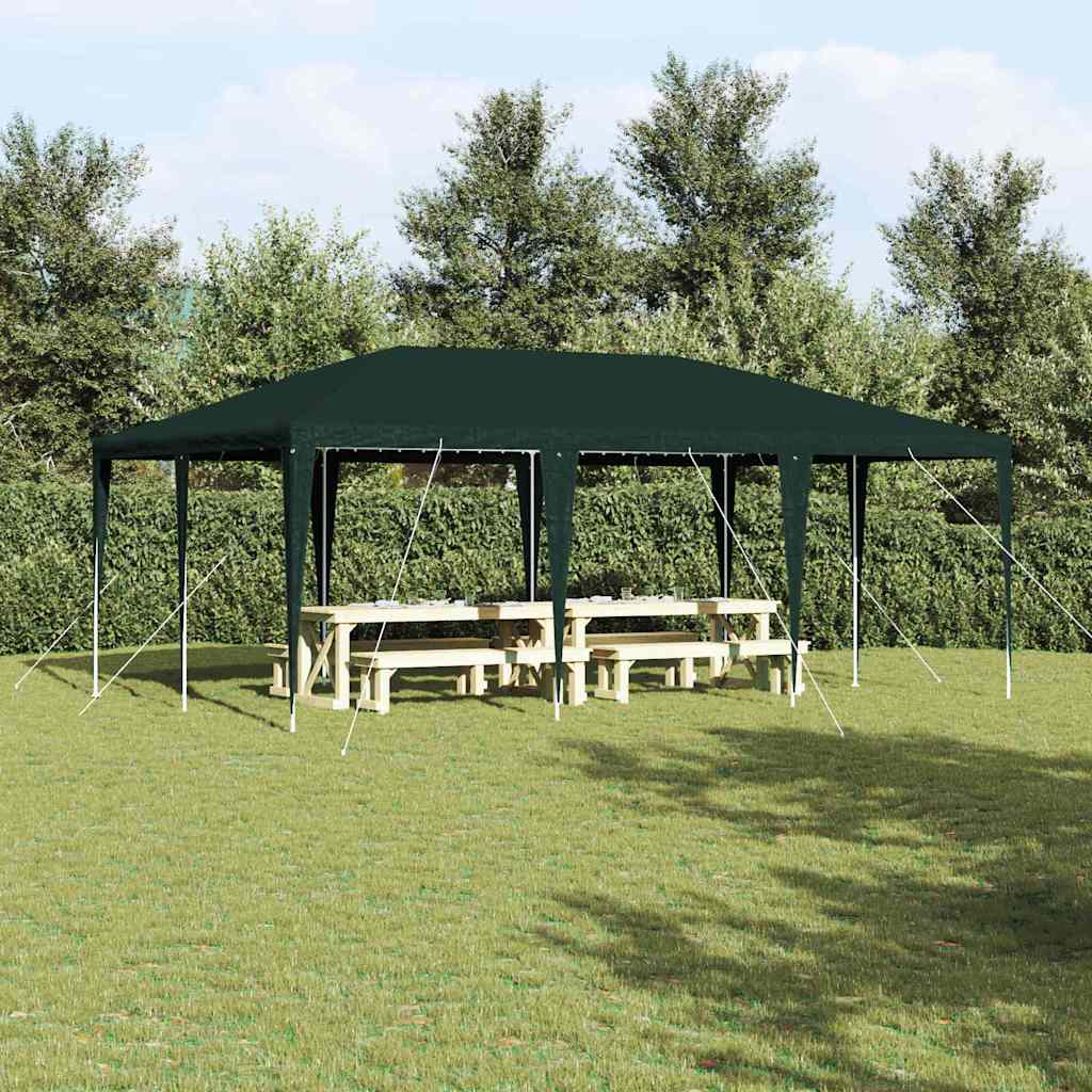 Party Tent Grøn 600 x 400 x 266 cm Polyethylen og stål