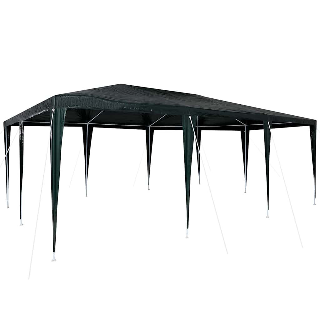 Party Tent Grøn 600 x 400 x 266 cm Polyethylen og stål