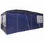 Party Tent 600 x 400 x 266 cm Blå Polyethylen