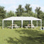 Party Tent Hvid 800 x 400 x 266 cm Polyethylen og stål