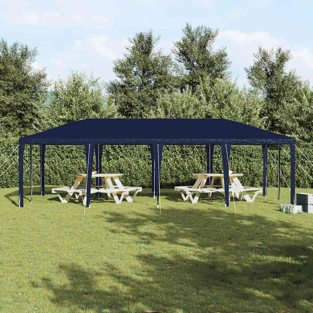 Party Tent Blå 800 x 400 x 266 cm Polyethylen og stål