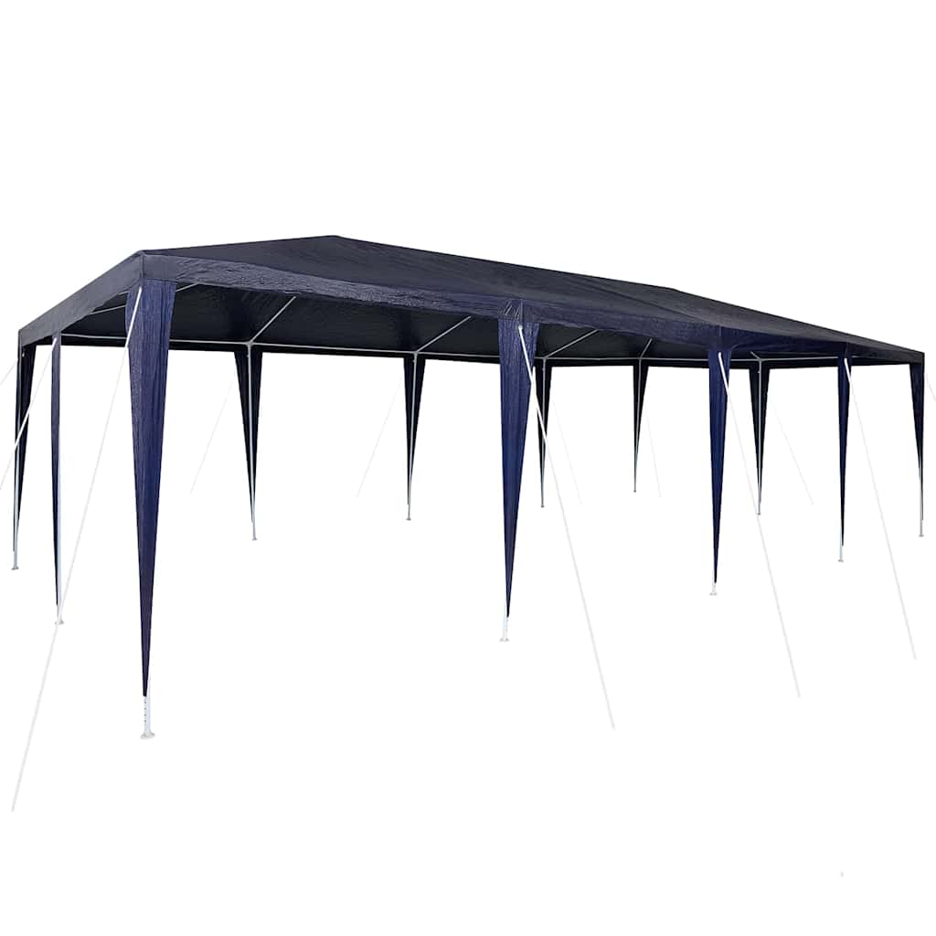 Party Tent Blå 800 x 400 x 266 cm Polyethylen og stål